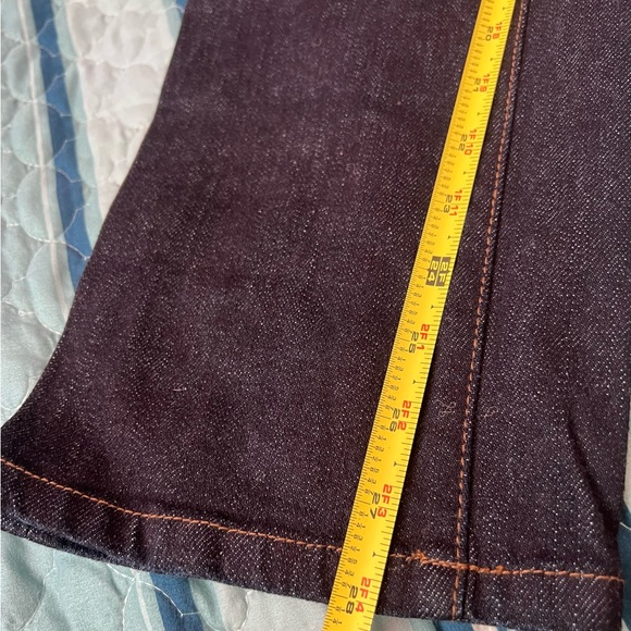 2P LAUREN RALPH LAUREN Womens Blue Zippered Pocketed Straight leg Jeans Petites - Picture 2 of 10